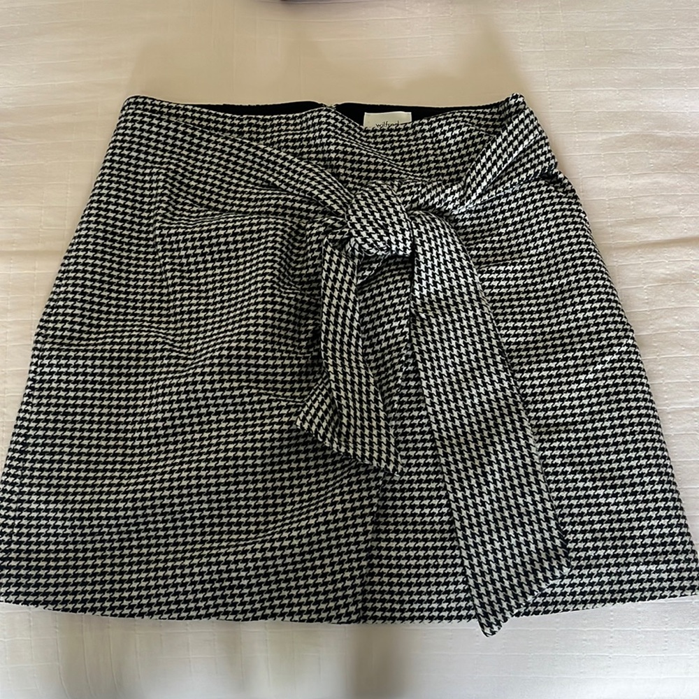 Wilfred mini wrap skirt
